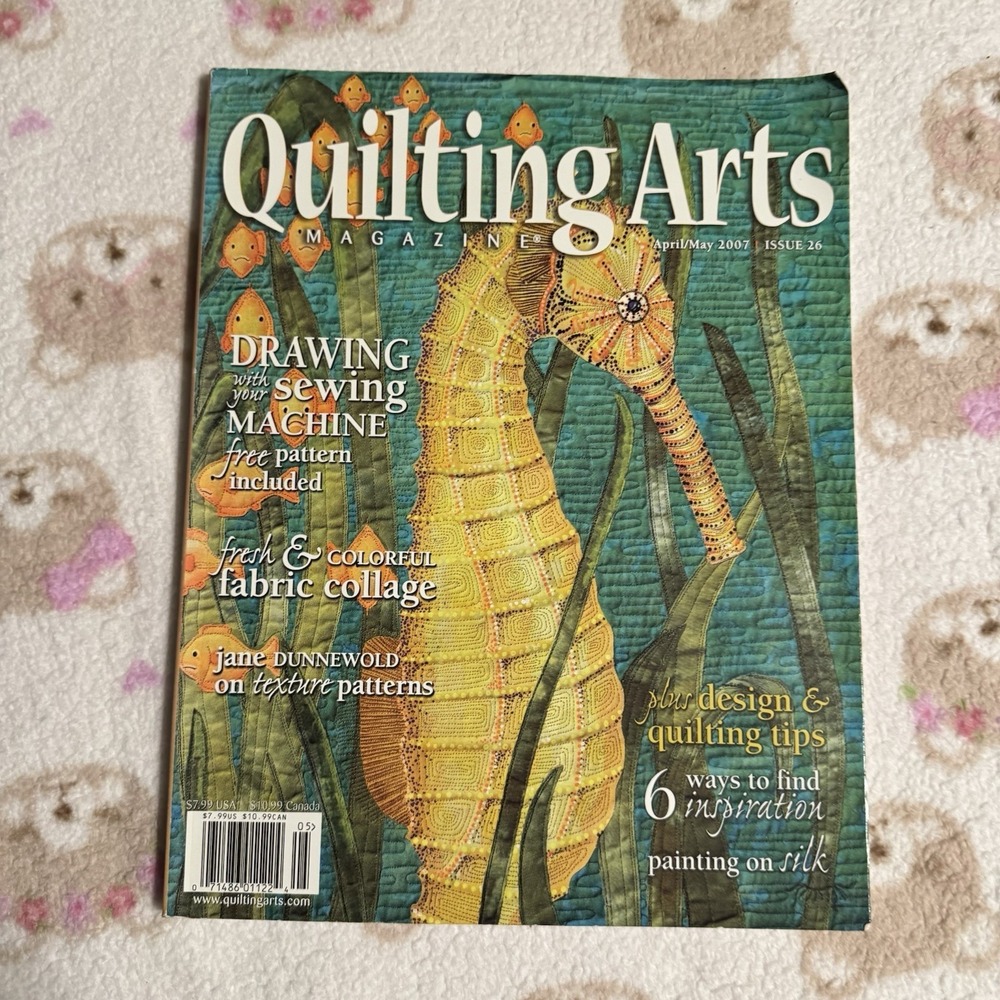 2007 Quilting Arts Magazine #26 April/May No Pattern